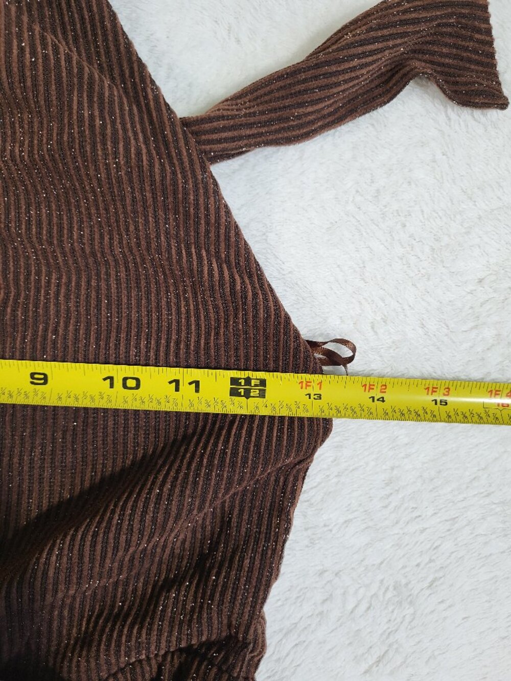 12Th Tribe Stellan Espresso Halter Jumpsuit - Size XS - Picture 8 of 12